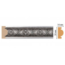 Цветной молдинг Decomaster 157-55 (30*14*2400) ДМ